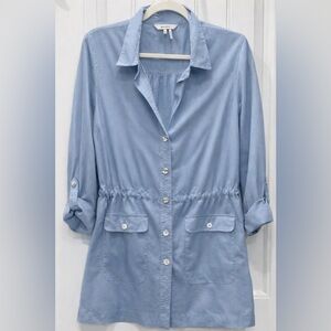 Zozo Blue Utility Shirt